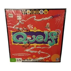 Quelf Board Game: The Unpredictable Party Game Family Game Night 12+ New Sealed